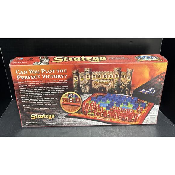 Stratego Strategy Board Game 1999 Sealed Milton Bradley Strategy Sealed - Picture 2 of 7